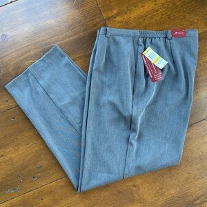 JM Collection Essentials Pants Gray Sz 14